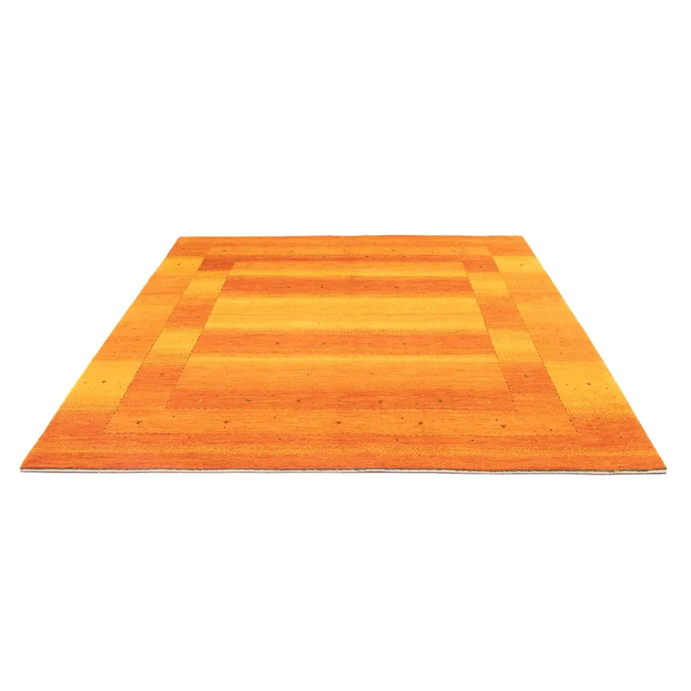 Tapete Gabbeh - Loribaft Persa - 238 x 183 cm - ouro