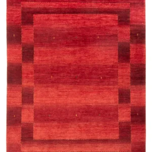 Tapete Gabbeh - Loribaft Persa - 240 x 183 cm - vermelho
