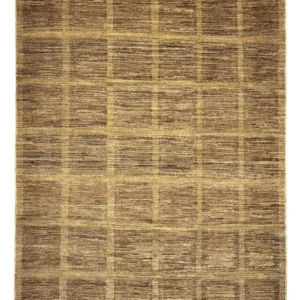 Tapete Gabbeh - Loribaft Persa - 242 x 194 cm - bege escuro