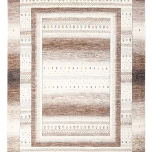 Tapete Gabbeh - Loribaft Persa - 244 x 177 cm - multicolorido
