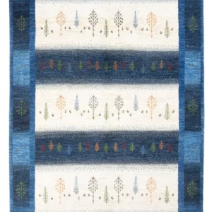 Tapete Gabbeh - Loribaft Persa - 247 x 181 cm - multicolorido