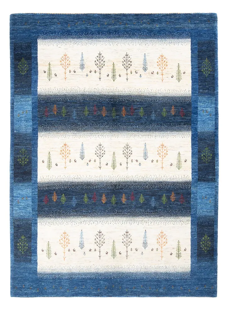 Tapete Gabbeh - Loribaft Persa - 247 x 181 cm - multicolorido