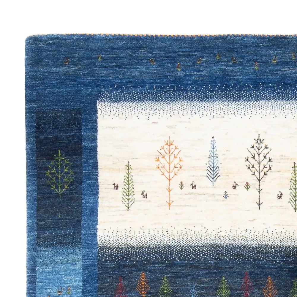 Tapete Gabbeh - Loribaft Persa - 247 x 181 cm - multicolorido