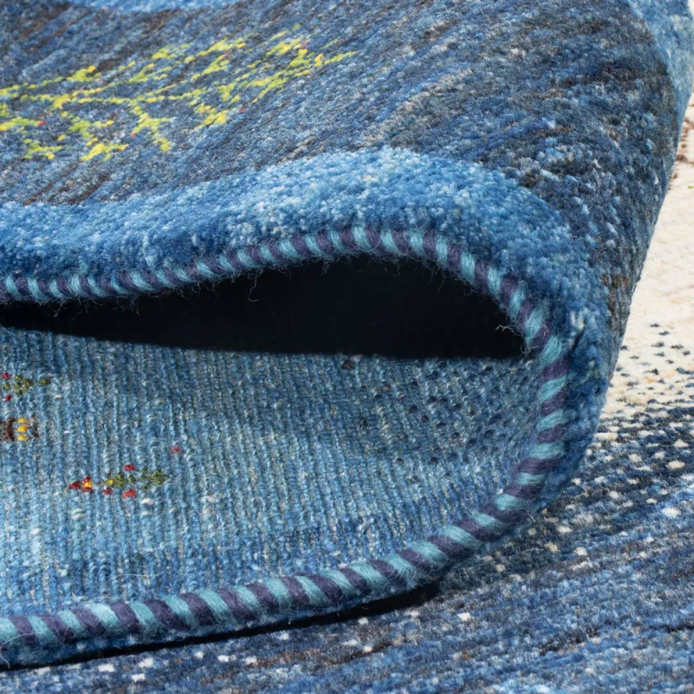 Tapete Gabbeh - Loribaft Persa - 247 x 181 cm - multicolorido
