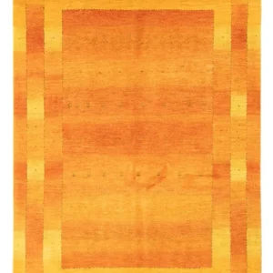 Tapete Gabbeh - Loribaft Persa - 251 x 169 cm - ouro
