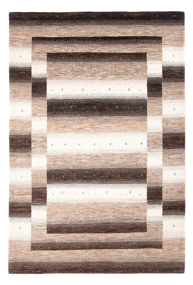 Tapete Gabbeh - Loribaft Persa - 252 x 174 cm - multicolorido
