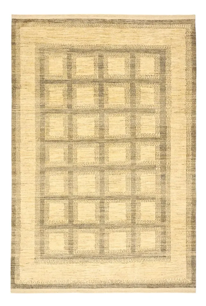 Tapete Gabbeh - Loribaft Persa - 277 x 199 cm - bege claro