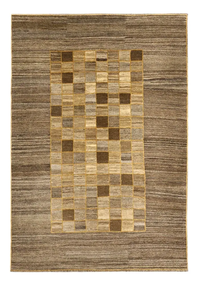 Tapete Gabbeh - Loribaft Persa - 290 x 205 cm - bege escuro