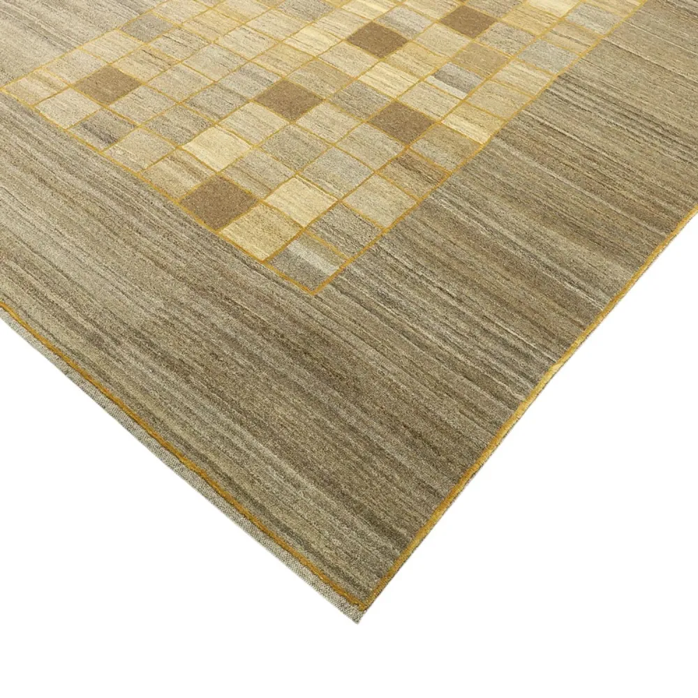 Tapete Gabbeh - Loribaft Persa - 290 x 205 cm - bege escuro