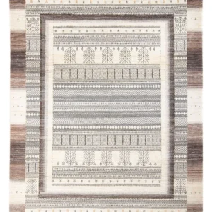 Tapete Gabbeh - Loribaft Persa - 296 x 218 cm - multicolorido