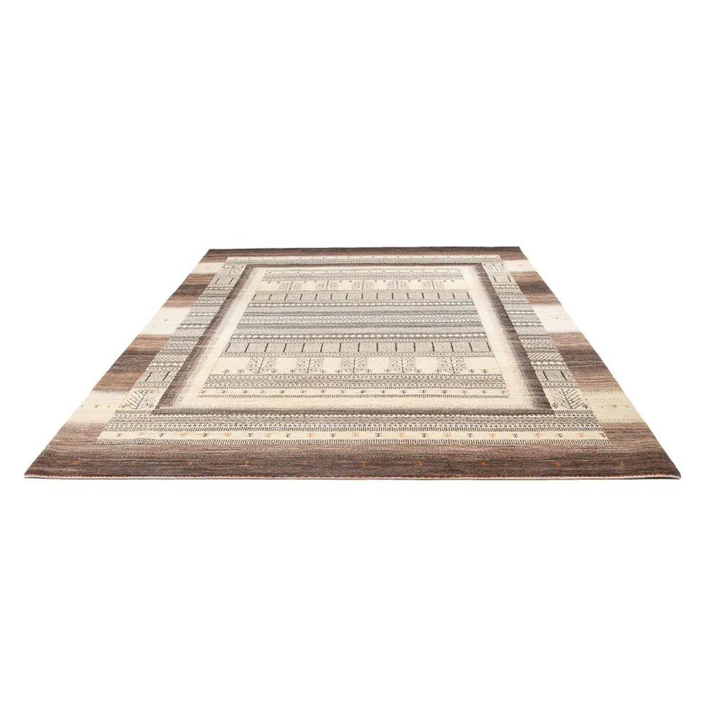 Tapete Gabbeh - Loribaft Persa - 296 x 218 cm - multicolorido