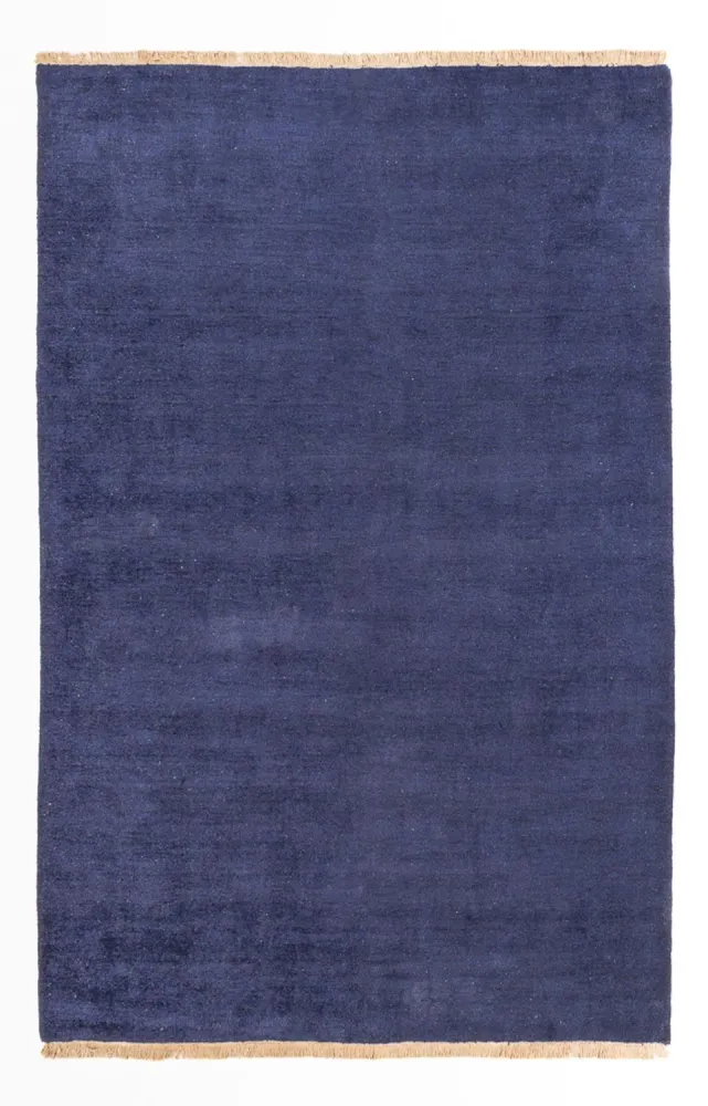Tapete Gabbeh - Loribaft Persa - 300 x 200 cm - azul escuro