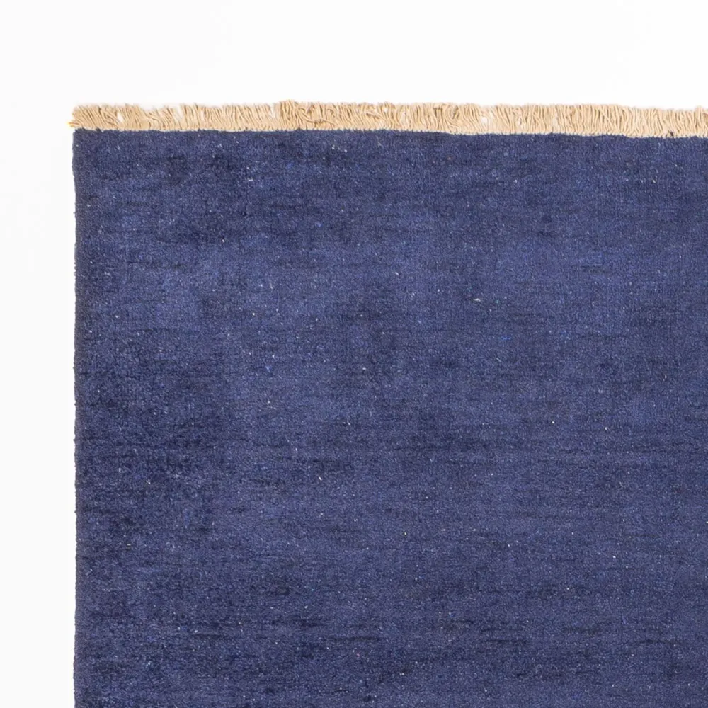 Tapete Gabbeh - Loribaft Persa - 300 x 200 cm - azul escuro