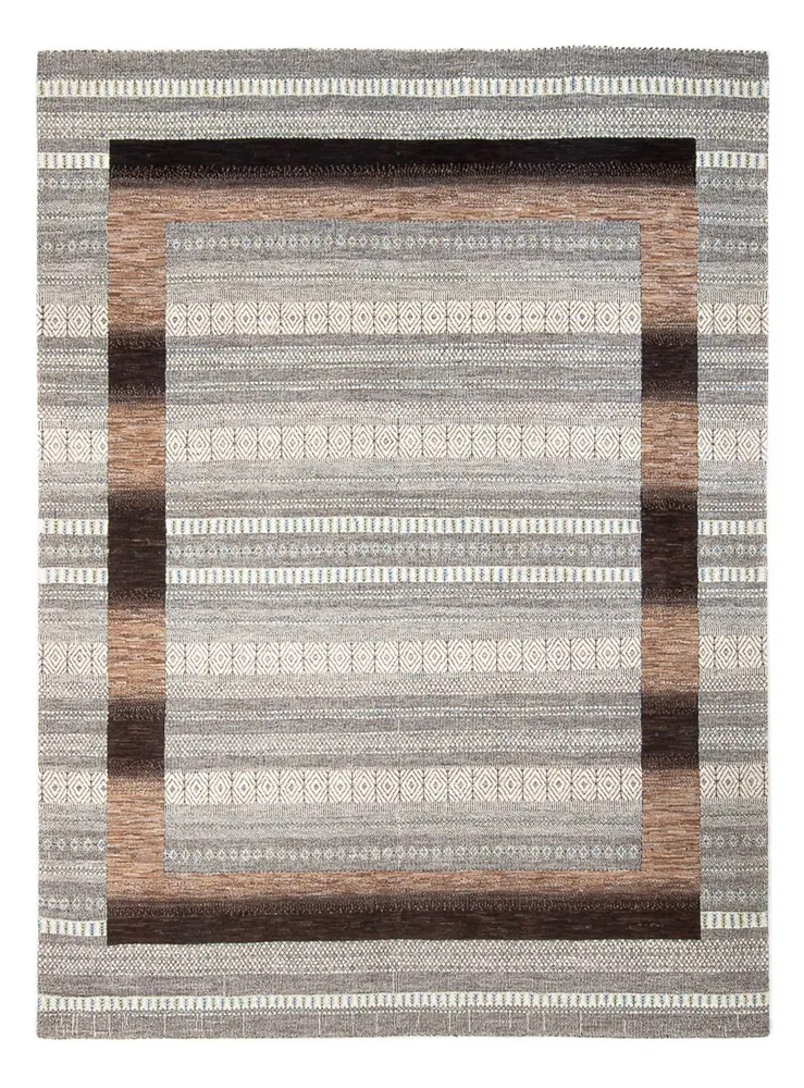 Tapete Gabbeh - Loribaft Persa - 301 x 231 cm - multicolorido