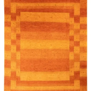 Tapete Gabbeh - Loribaft Persa - 302 x 219 cm - laranja