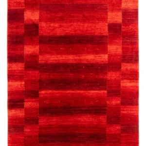 Tapete Gabbeh - Loribaft Persa - 303 x 210 cm - vermelho