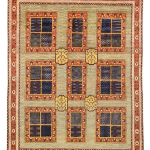 Tapete Gabbeh - Loribaft Persa - 315 x 243 cm - multicolorido