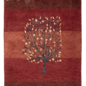 Tapete Gabbeh - Loribaft Persa - 90 x 60 cm - multicolorido