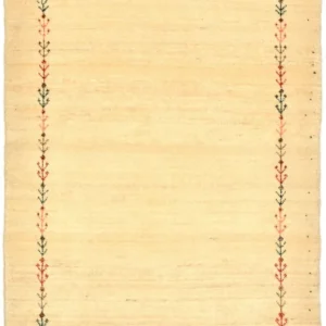 Tapete Gabbeh - Loribaft Persa - 93 x 64 cm - natureza