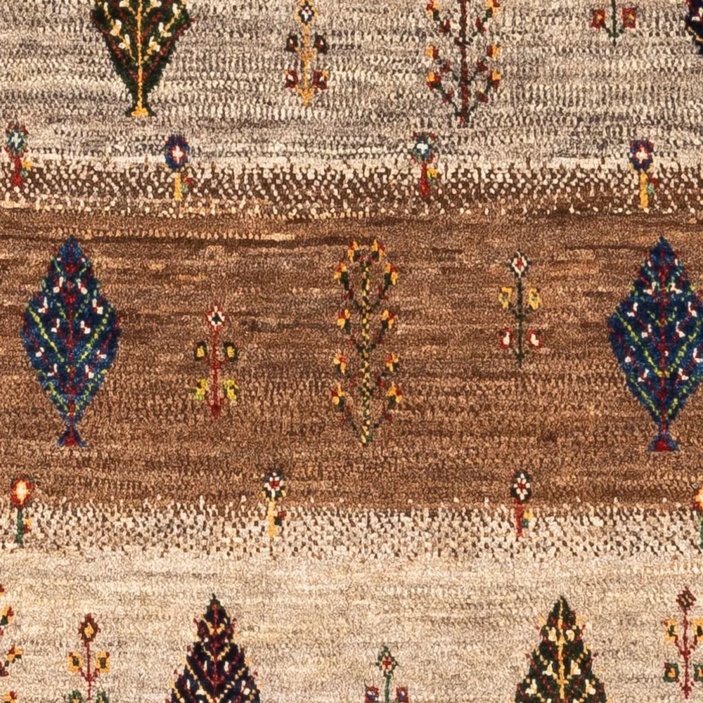 Tapete Gabbeh - Loribaft Persa - Real - 130 x 84 cm - multicolorido