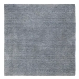 Tapete Gabbeh - Loribaft Softy praç - 150 x 150 cm - cinzento
