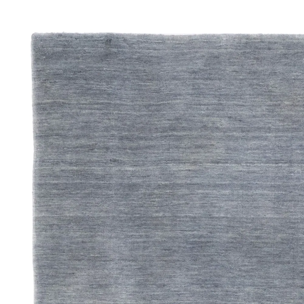 Tapete Gabbeh - Loribaft Softy praç - 150 x 150 cm - cinzento