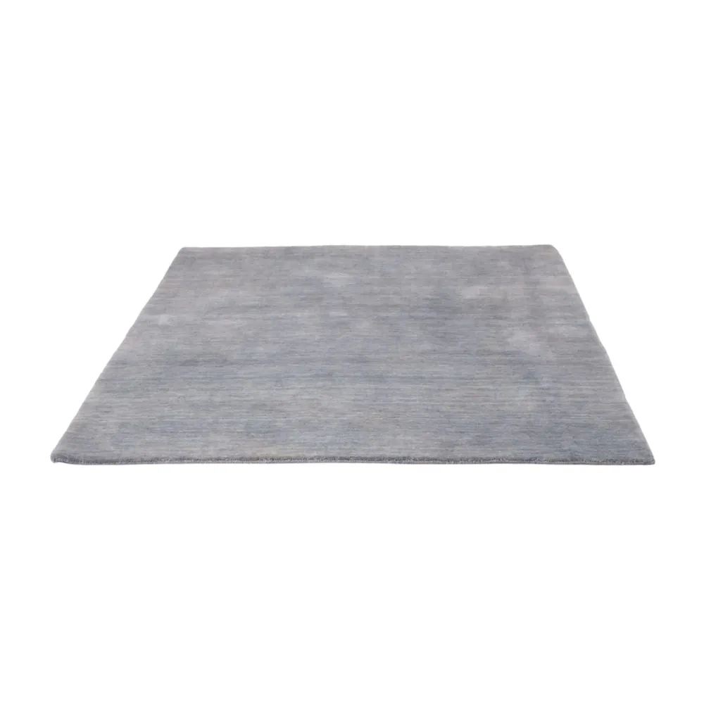 Tapete Gabbeh - Loribaft Softy praç - 150 x 150 cm - cinzento