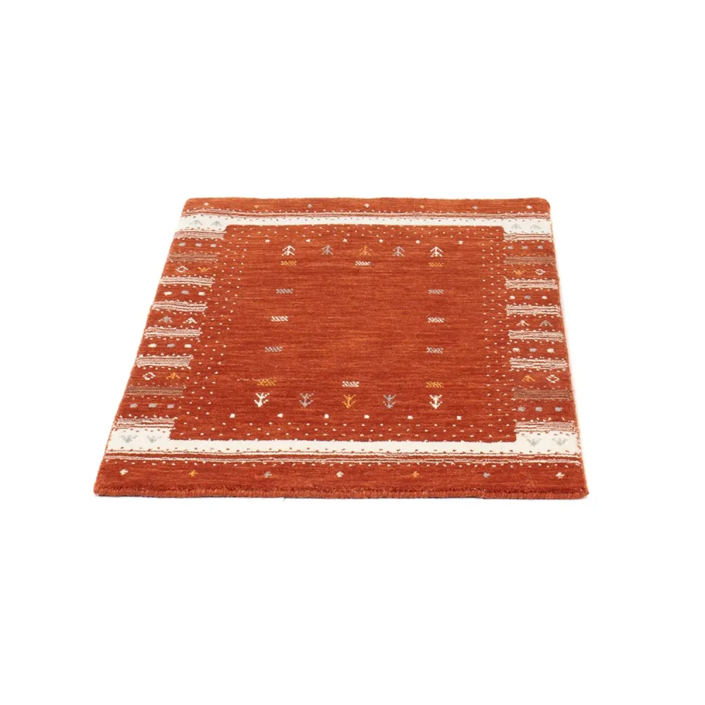Tapete Gabbeh - Loribaft Softy - 90 x 60 cm - terracotta