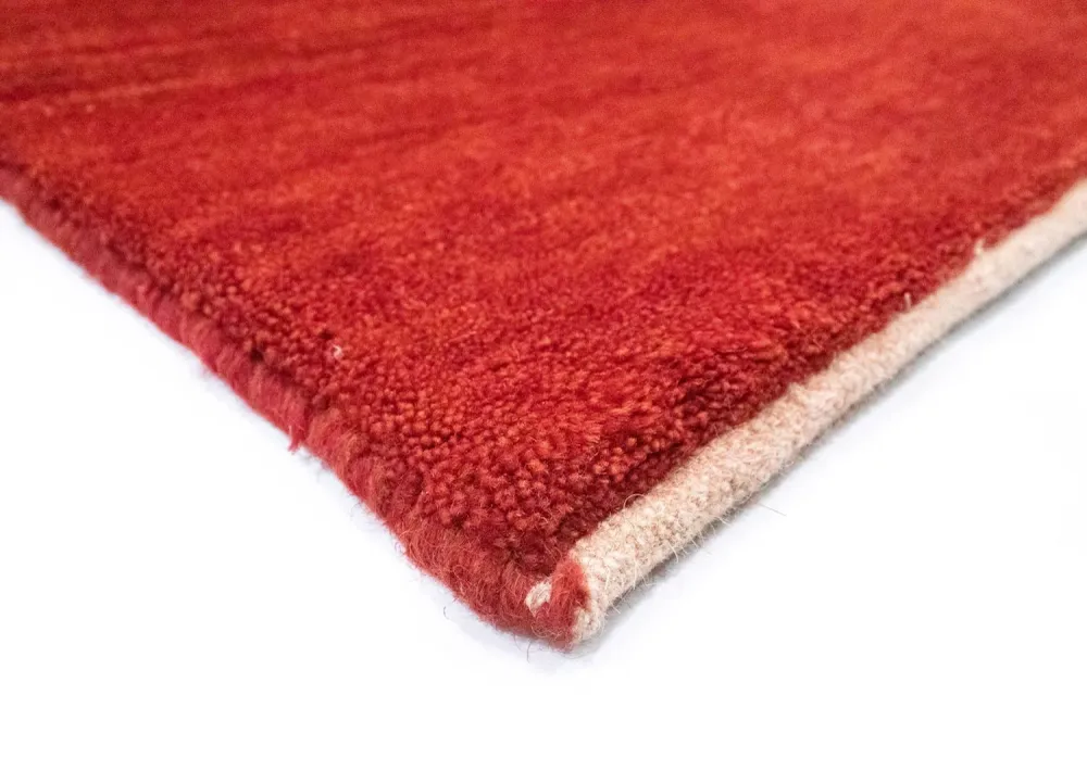 Tapete Gabbeh - Persa - 145 x 100 cm - vermelho