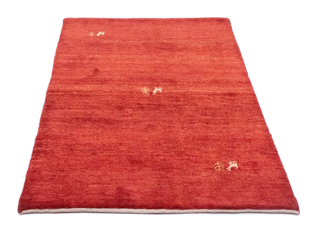 Tapete Gabbeh - Persa - 145 x 100 cm - vermelho