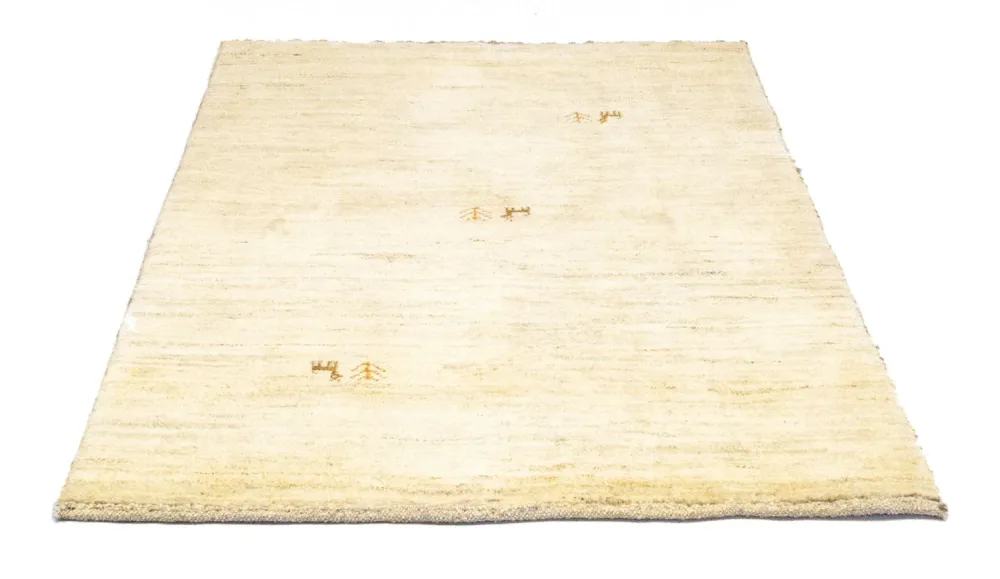 Tapete Gabbeh - Persa - 149 x 101 cm - bege