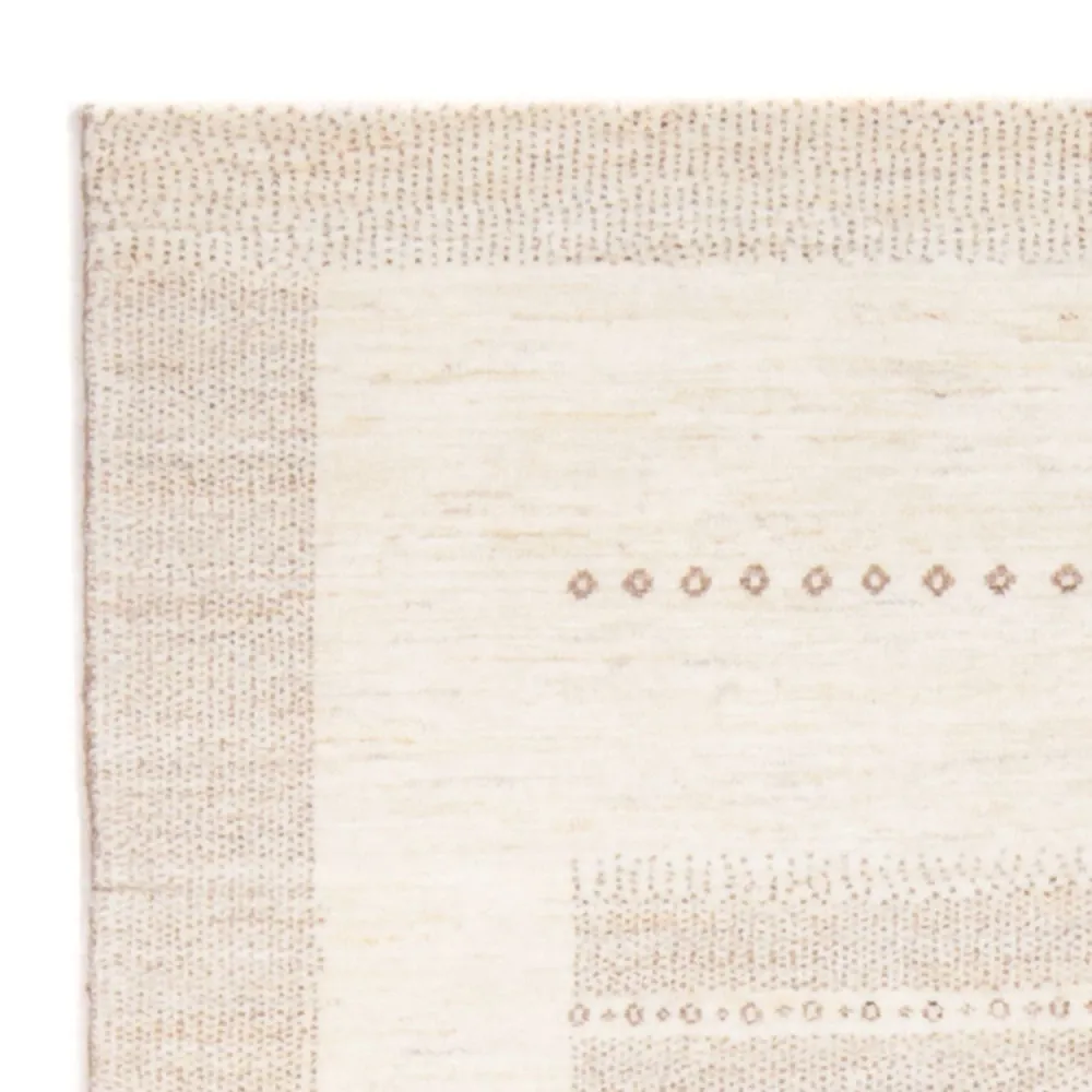 Tapete Gabbeh - Persa - 151 x 100 cm - bege claro
