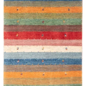 Tapete Gabbeh - Persa - 180 x 120 cm - multicolorido