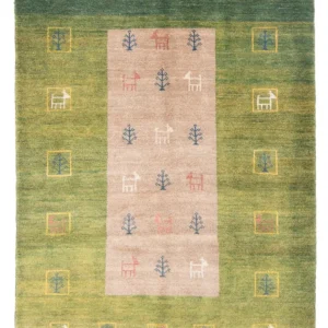 Tapete Gabbeh - Persa - 190 x 119 cm - multicolorido