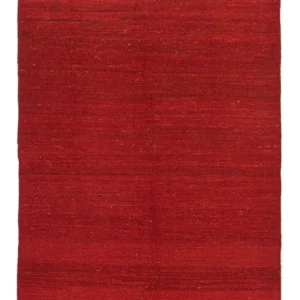 Tapete Gabbeh - Persa - 192 x 145 cm - vermelho