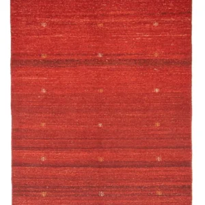 Tapete Gabbeh - Persa - 192 x 150 cm - vermelho
