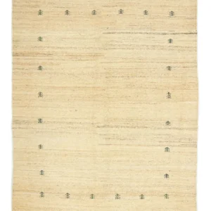 Tapete Gabbeh - Persa - 194 x 167 cm - bege