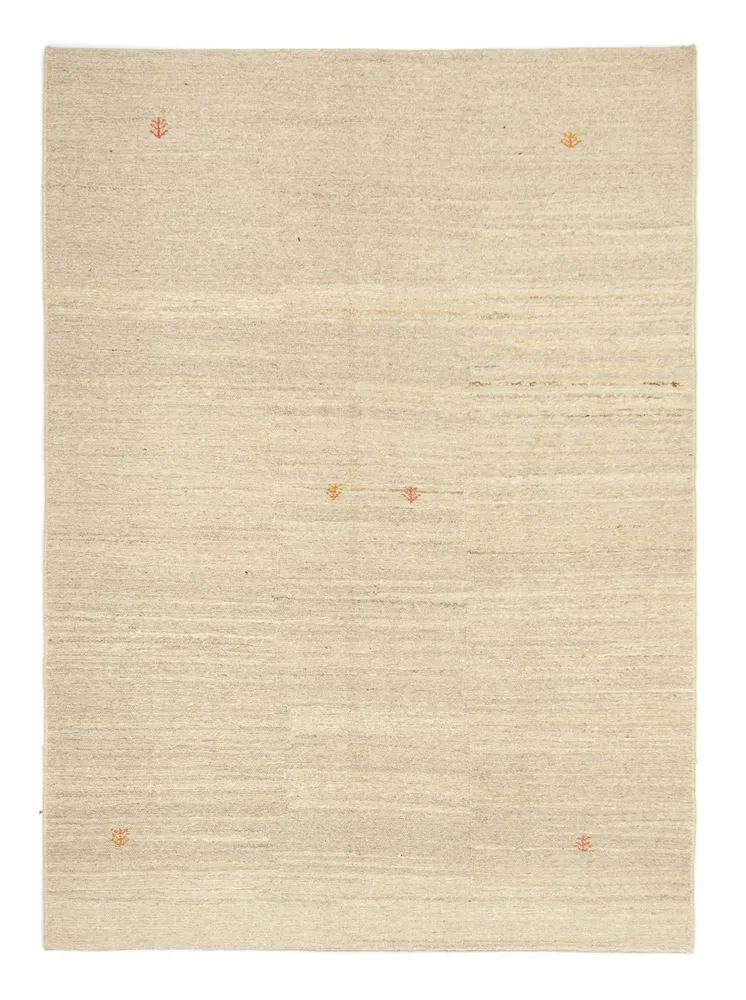 Tapete Gabbeh - Persa - 198 x 141 cm - bege