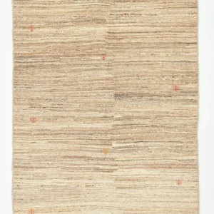 Tapete Gabbeh - Persa - 200 x 136 cm - bege