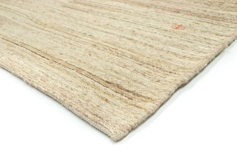 Tapete Gabbeh - Persa - 200 x 136 cm - bege
