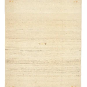 Tapete Gabbeh - Persa - 202 x 143 cm - bege
