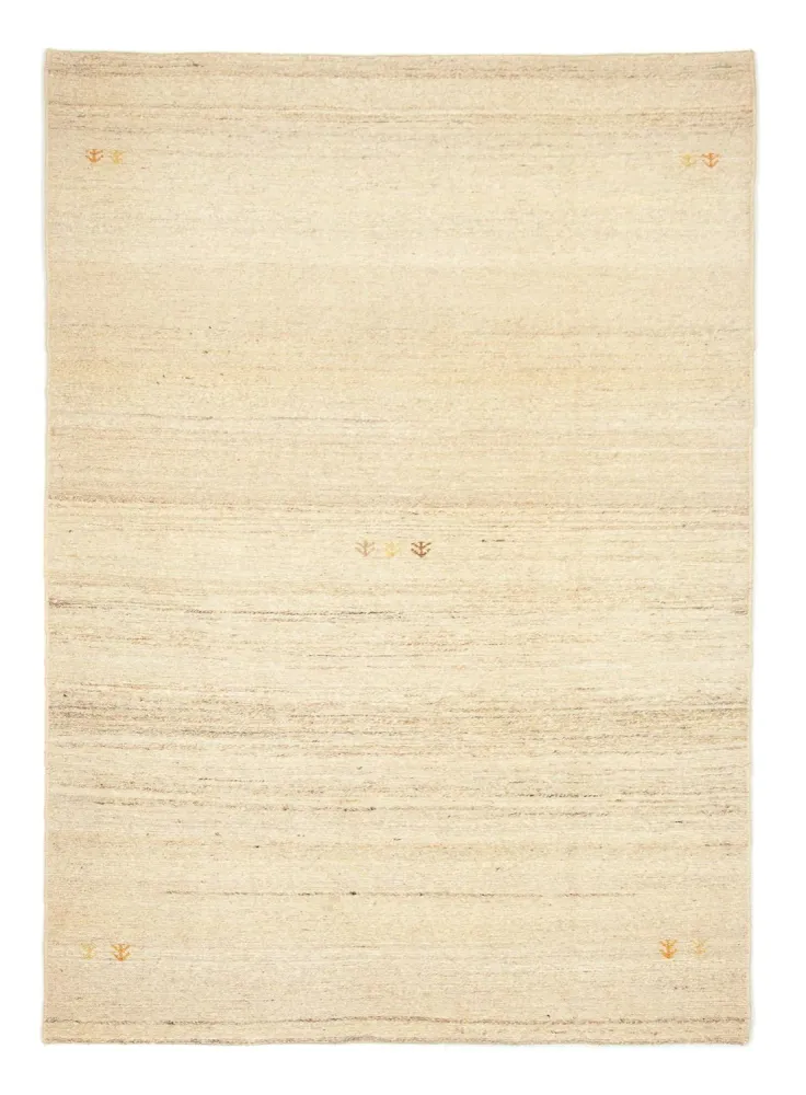 Tapete Gabbeh - Persa - 202 x 143 cm - bege