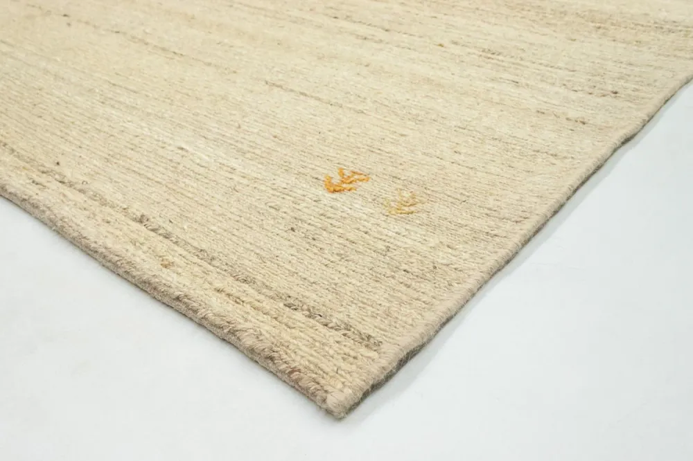 Tapete Gabbeh - Persa - 202 x 143 cm - bege