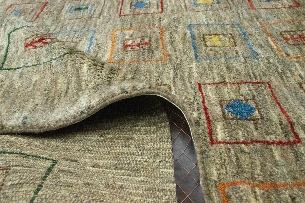 Tapete Gabbeh - Persa - 206 x 154 cm - multicolorido