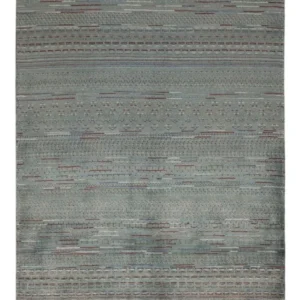 Tapete Gabbeh - Persa - 208 x 136 cm - verde escuro