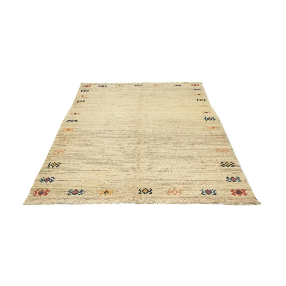 Tapete Gabbeh - Persa - 208 x 152 cm - bege