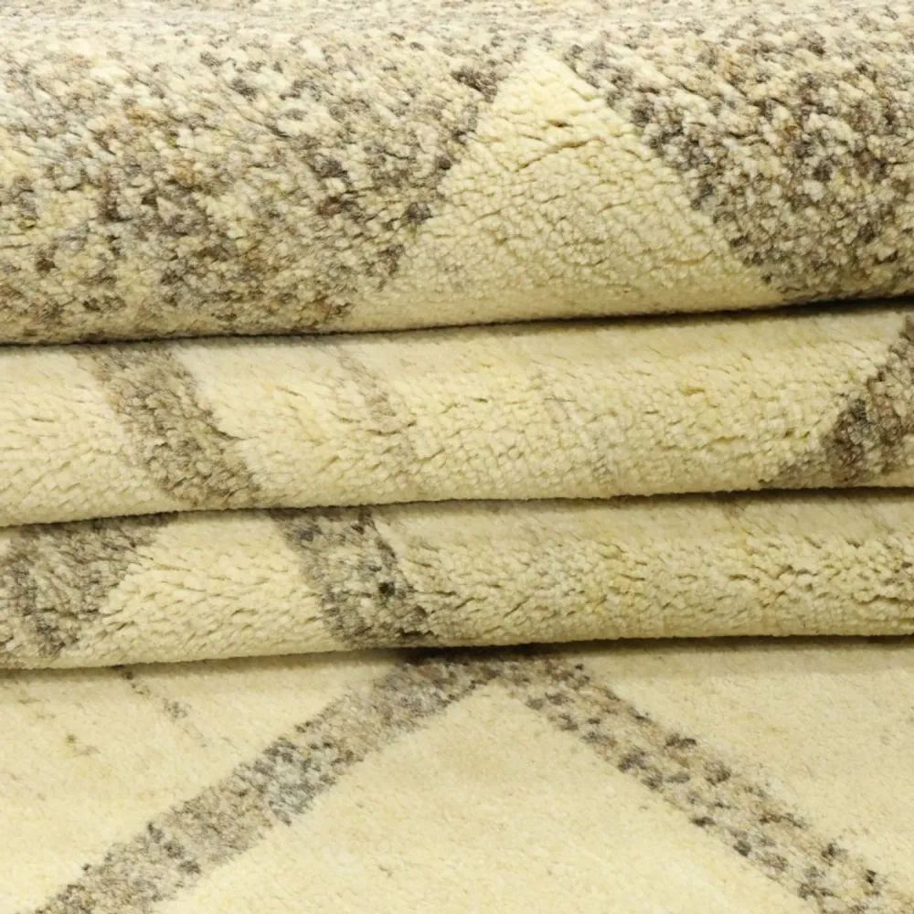 Tapete Gabbeh - Persa - 307 x 238 cm - bege