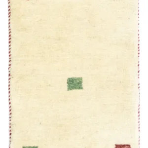 Tapete Gabbeh - Persa - 60 x 40 cm - bege