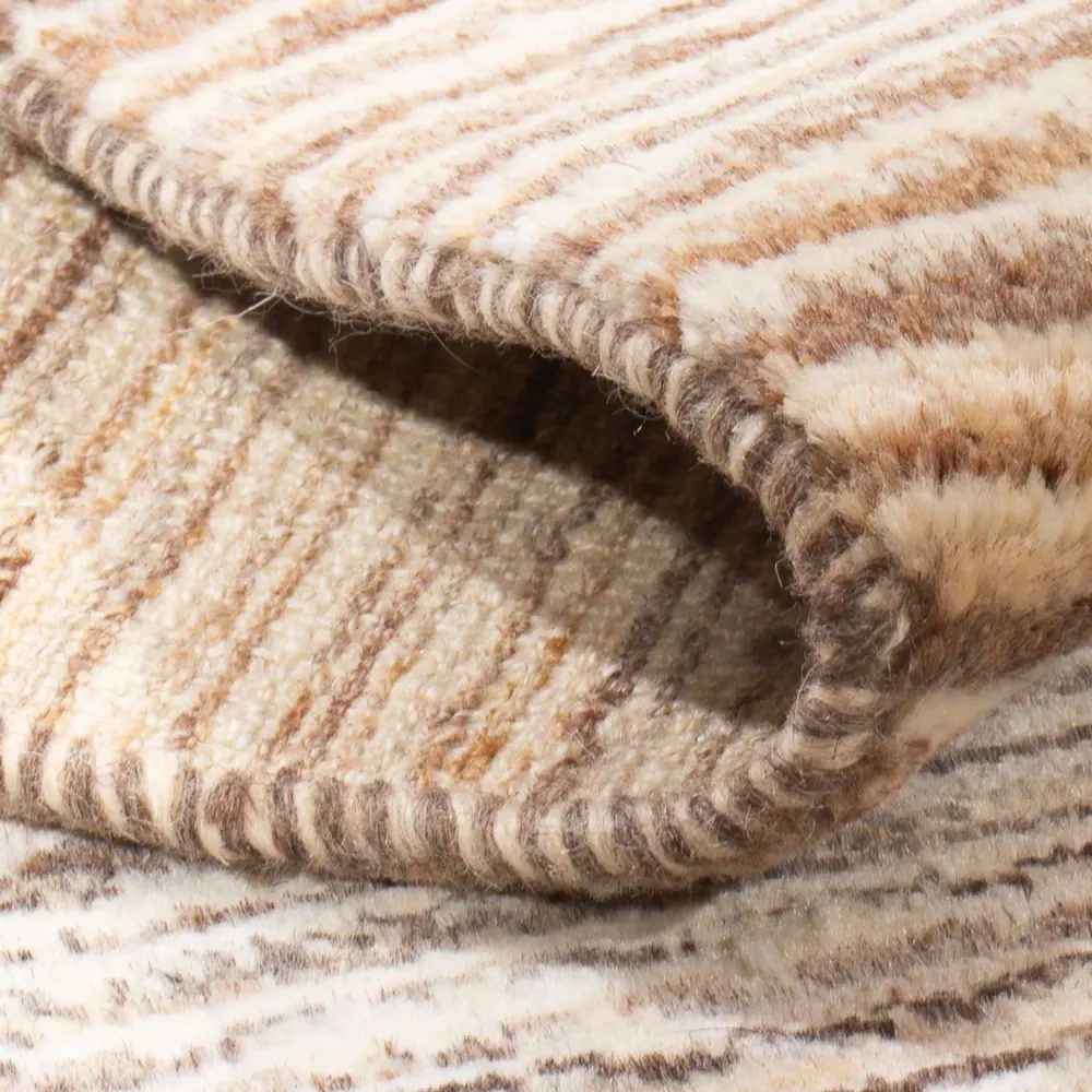 Tapete Gabbeh - Persa - 92 x 60 cm - bege claro