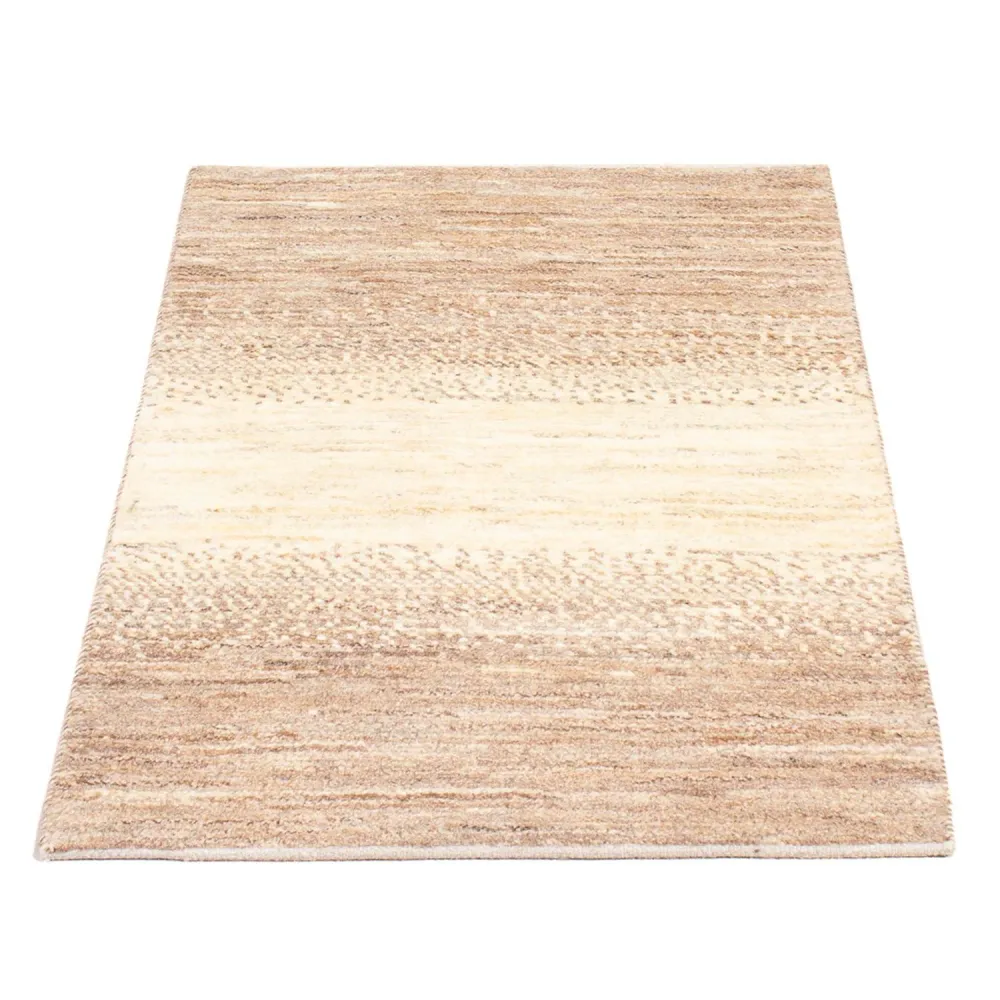 Tapete Gabbeh - Persa - 93 x 58 cm - bege claro
